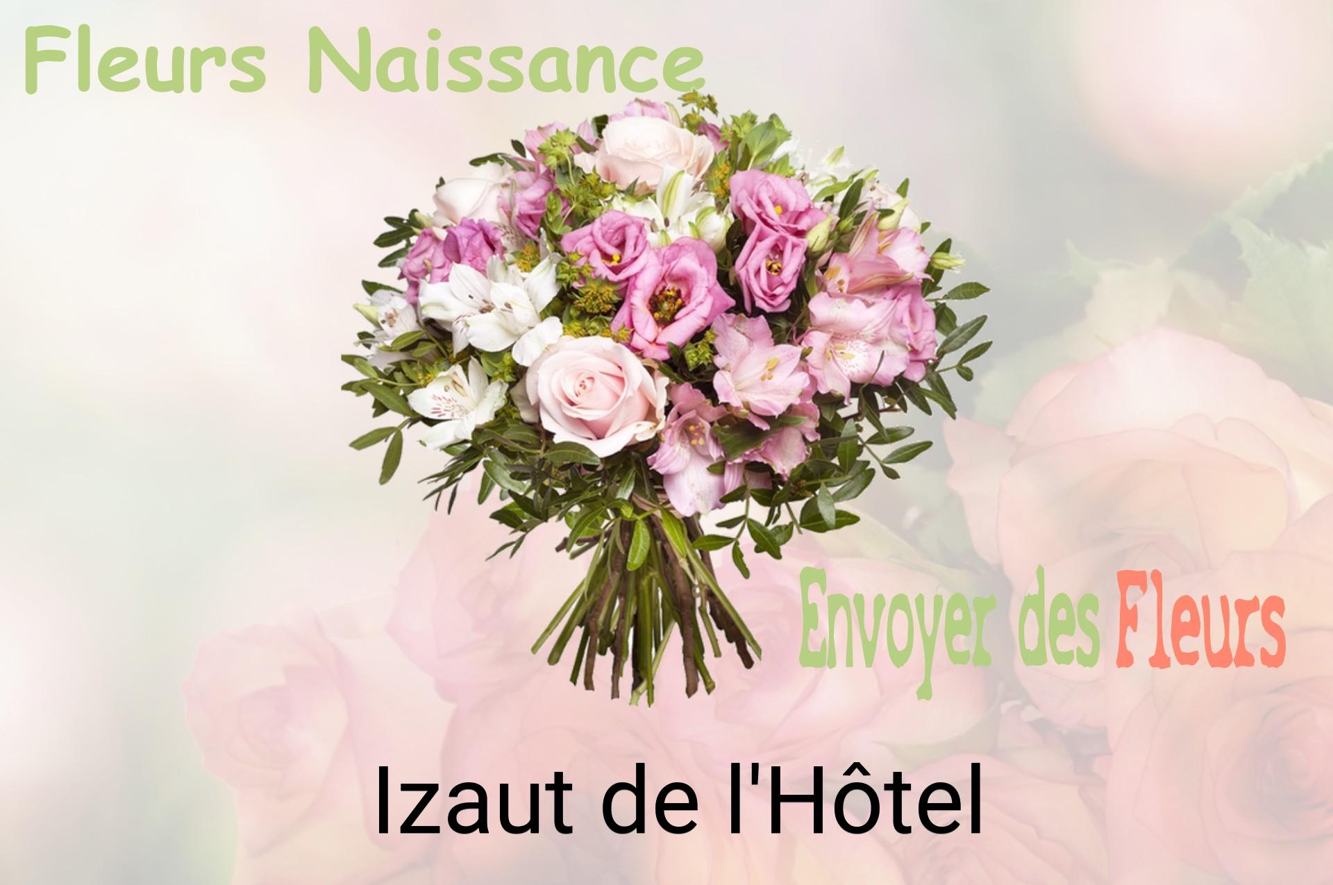 Bouquet de fleurs de naissance livré à Izaut-de-l'Hôtel