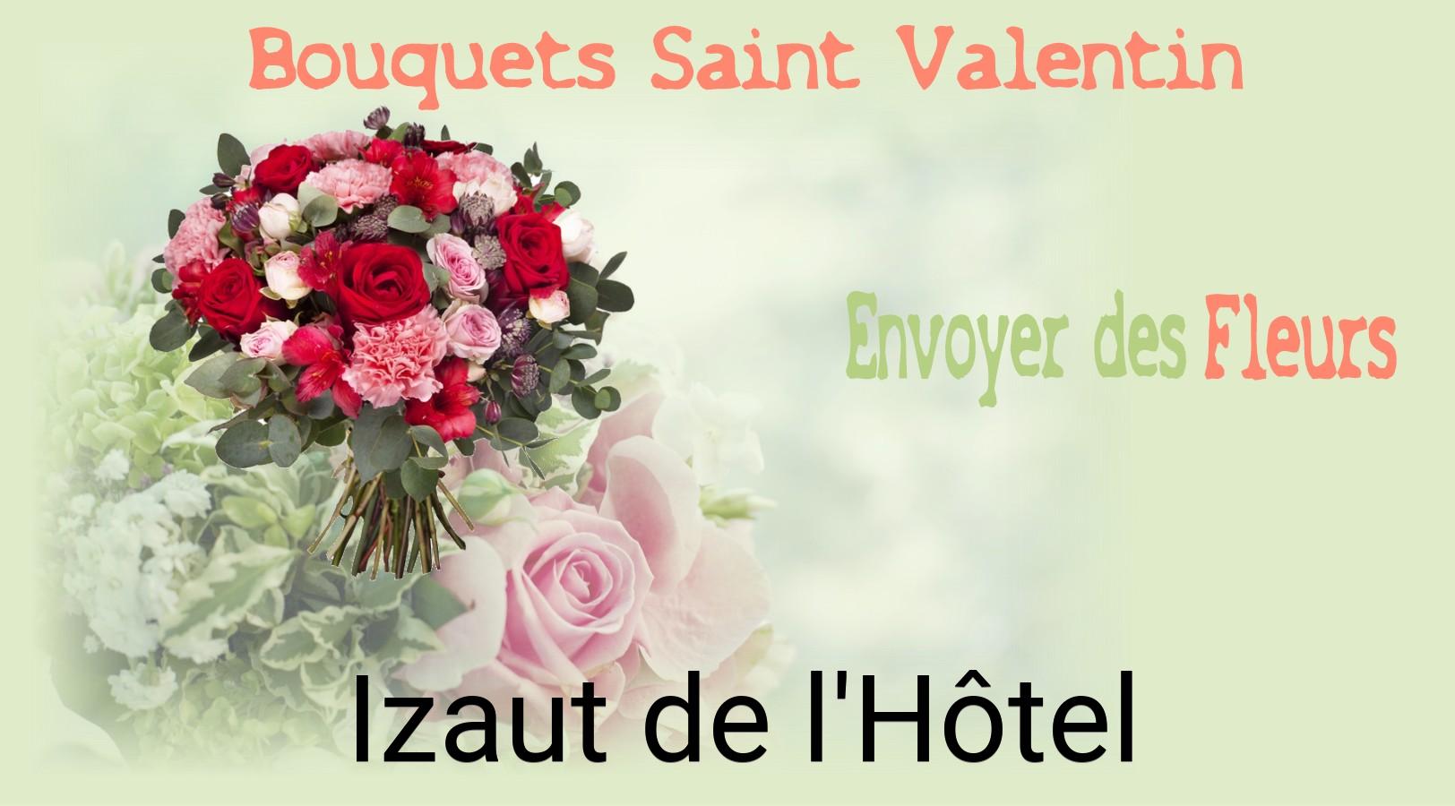 Roses de Saint-Valentin livrées à Izaut-de-l'Hôtel